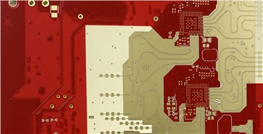 赤色ソルダーマスク HF PCB